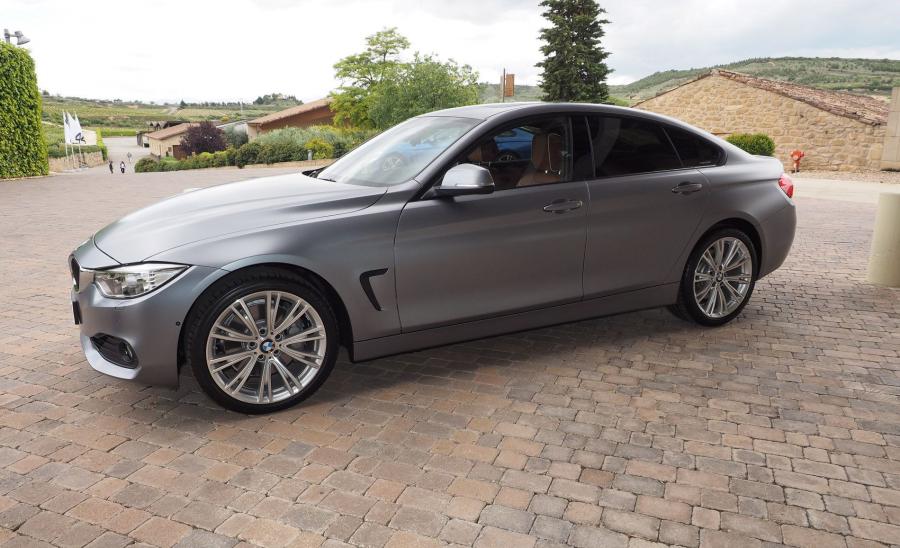  BMW 435i Gran Coupe Individual Frozen Cashmere Silver 2014 года  (фото 5 из 10)